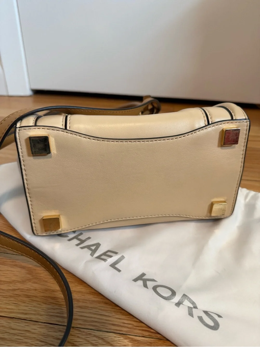 Michael Kors Colette Color-block Leather Satchel - Like New